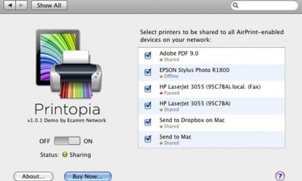 [Mac 노트] iOS 4.2 에서 모든 프린터 사용하기, Printopia