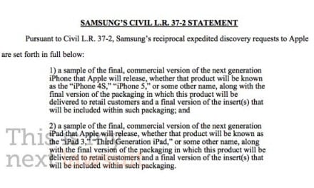 [사건노트] 삼성 측 변호인들 iPhone 5와 iPad 3 관찰 요구