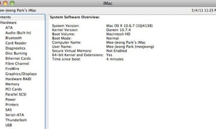 [구입후기] 2011년 iMac 에 설치된 Mac OS X 버전