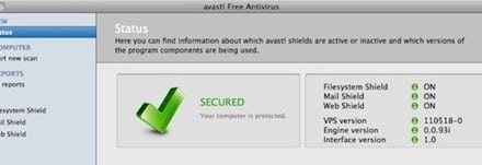 [Mac 보안] 무료 Mac 용 Avast 안티 바이러스 베타 버전
