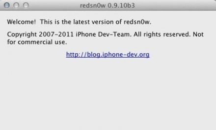 [iOS] iOS 완탈 업데이트 소식, Redsn0w 0.9.10b3