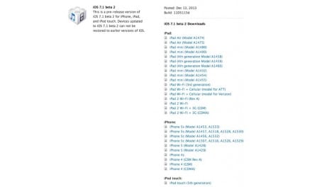 iOS7.1 베타2, 비 개발자 설치 및 업데이트 차단